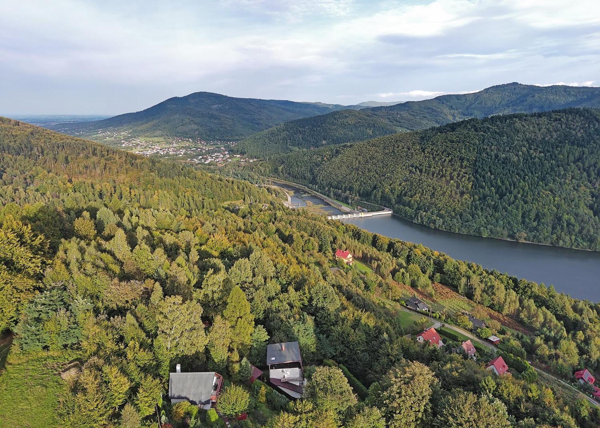 Vila Domek Na Hrobaczej Międzybrodzie Bialskie Exteriér fotografie