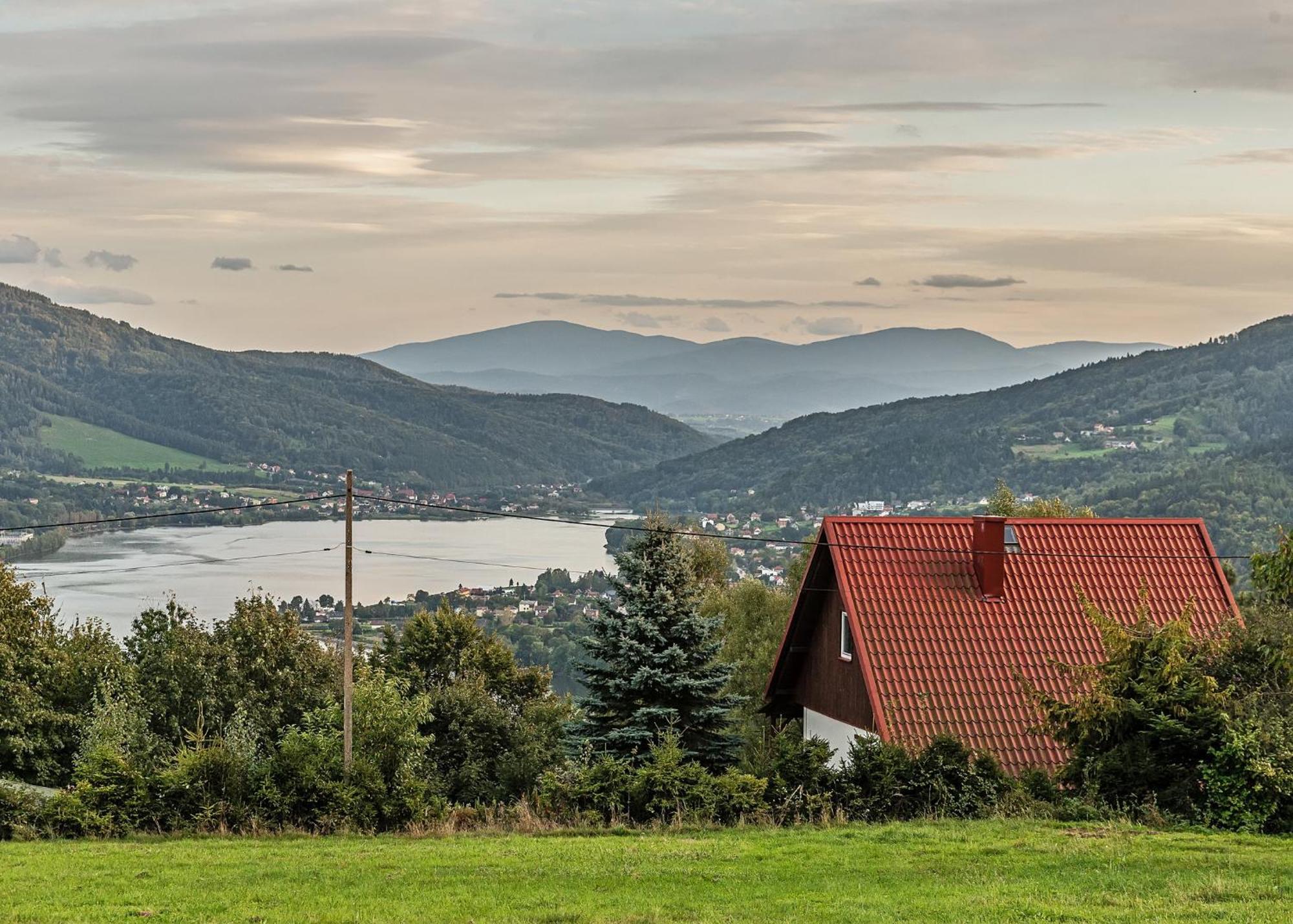 Domek Na Hrobaczej - Jacuzzi&Sauna Międzybrodzie Bialskie Exteriér fotografie