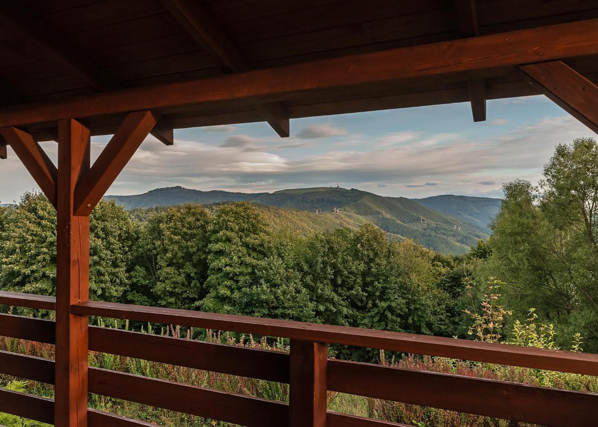 Domek Na Hrobaczej - Jacuzzi&Sauna Międzybrodzie Bialskie Exteriér fotografie