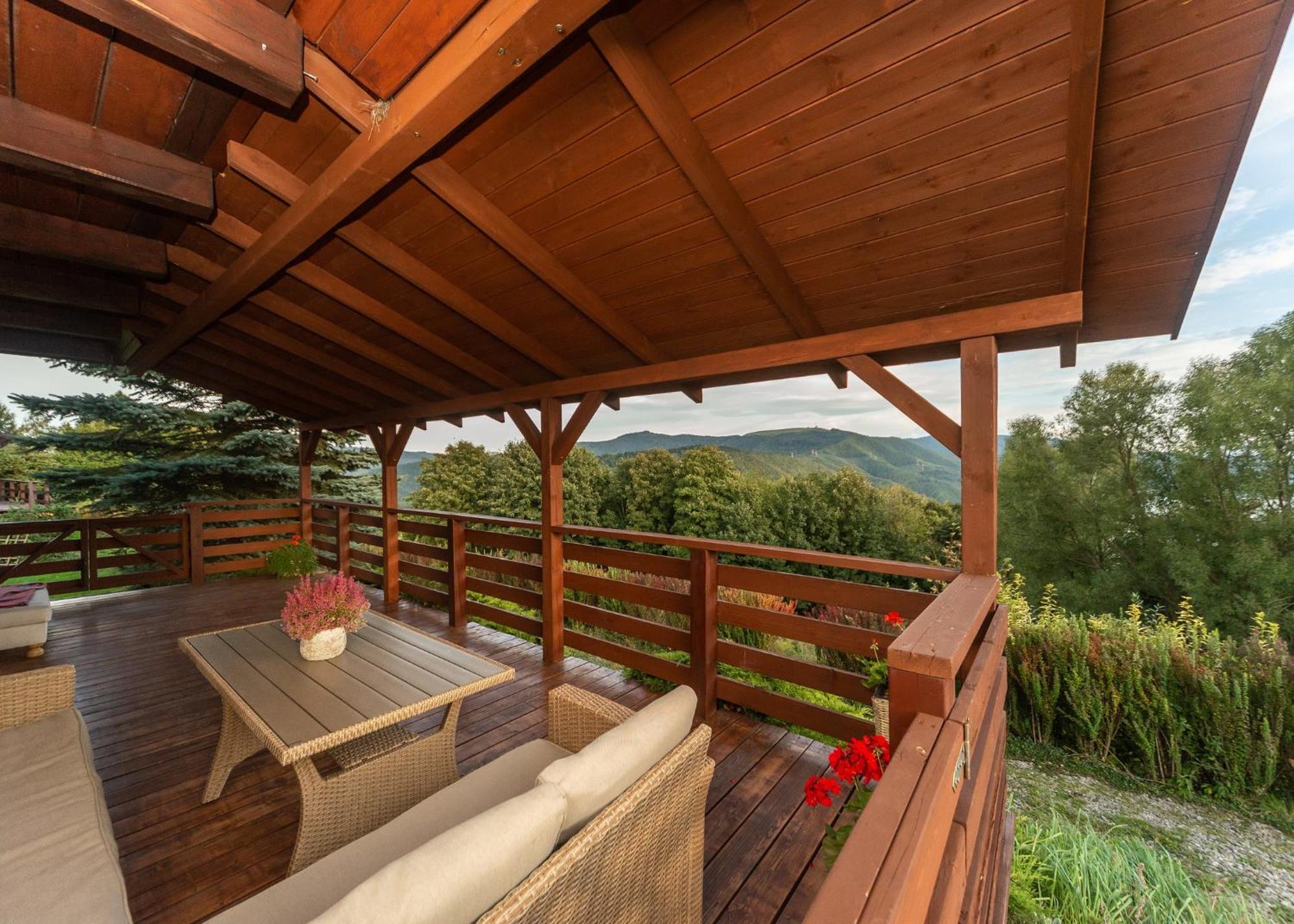 Domek Na Hrobaczej - Jacuzzi&Sauna Międzybrodzie Bialskie Exteriér fotografie