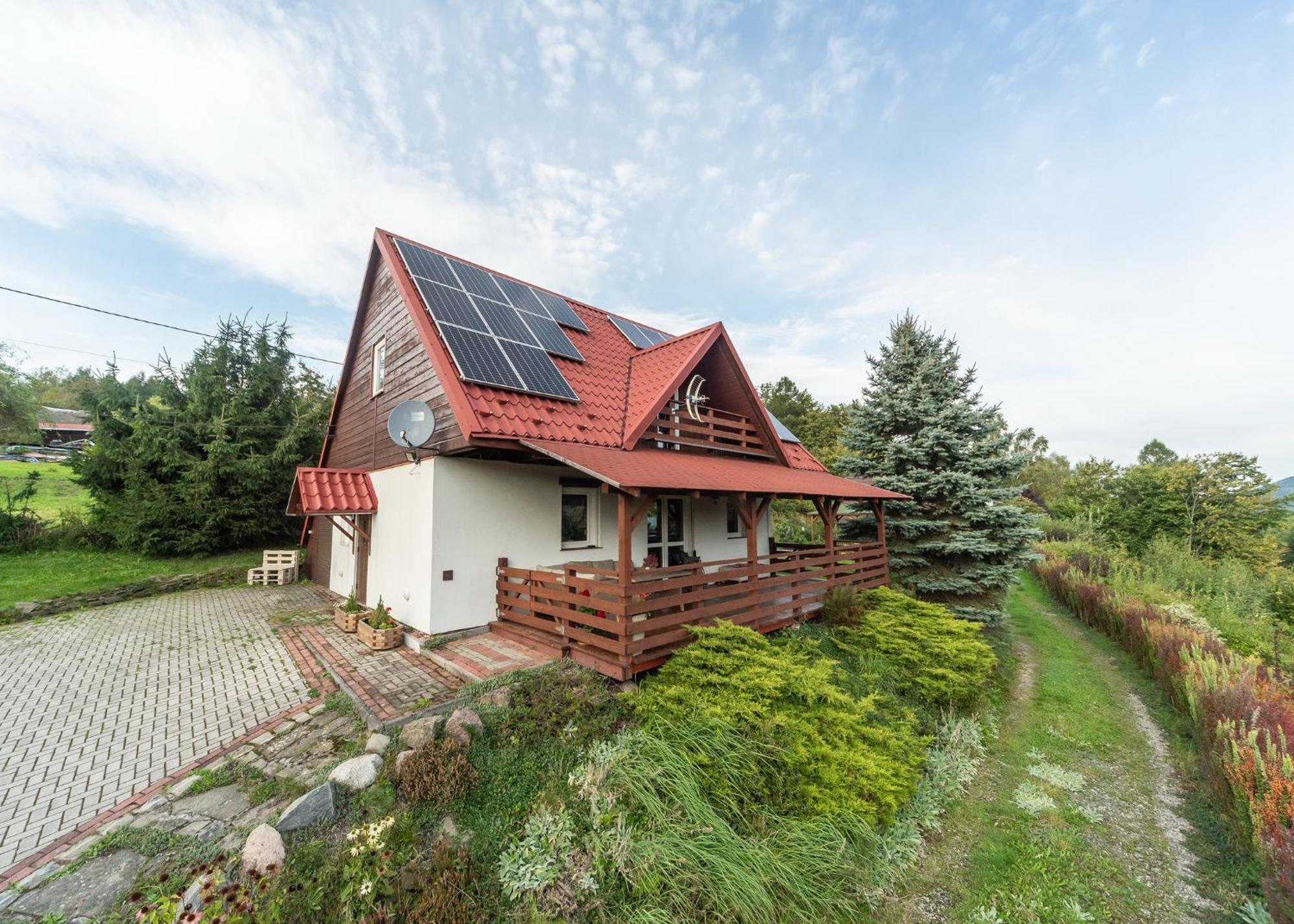 Domek Na Hrobaczej - Jacuzzi&Sauna Międzybrodzie Bialskie Exteriér fotografie