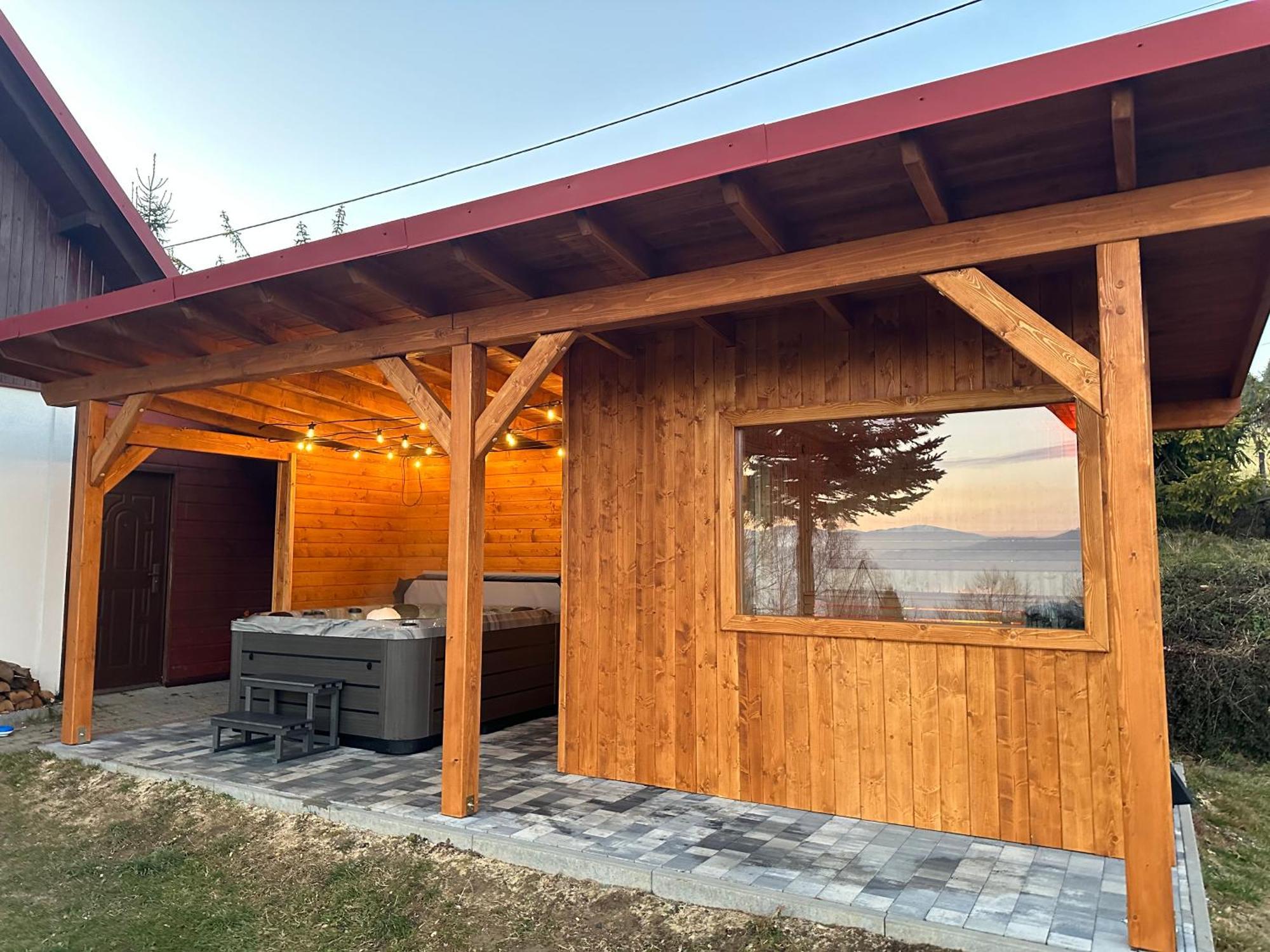 Domek Na Hrobaczej - Jacuzzi&Sauna Międzybrodzie Bialskie Exteriér fotografie